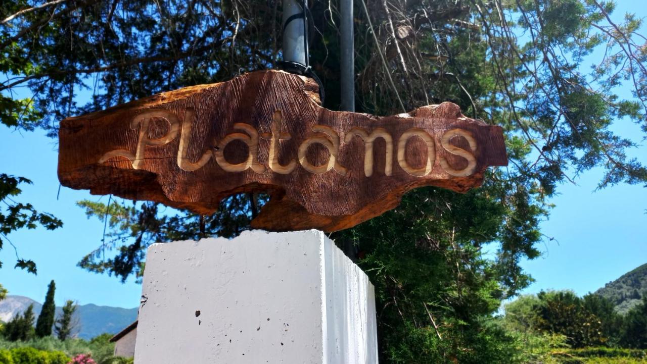 Villa Platanos à Vasilikí Extérieur photo