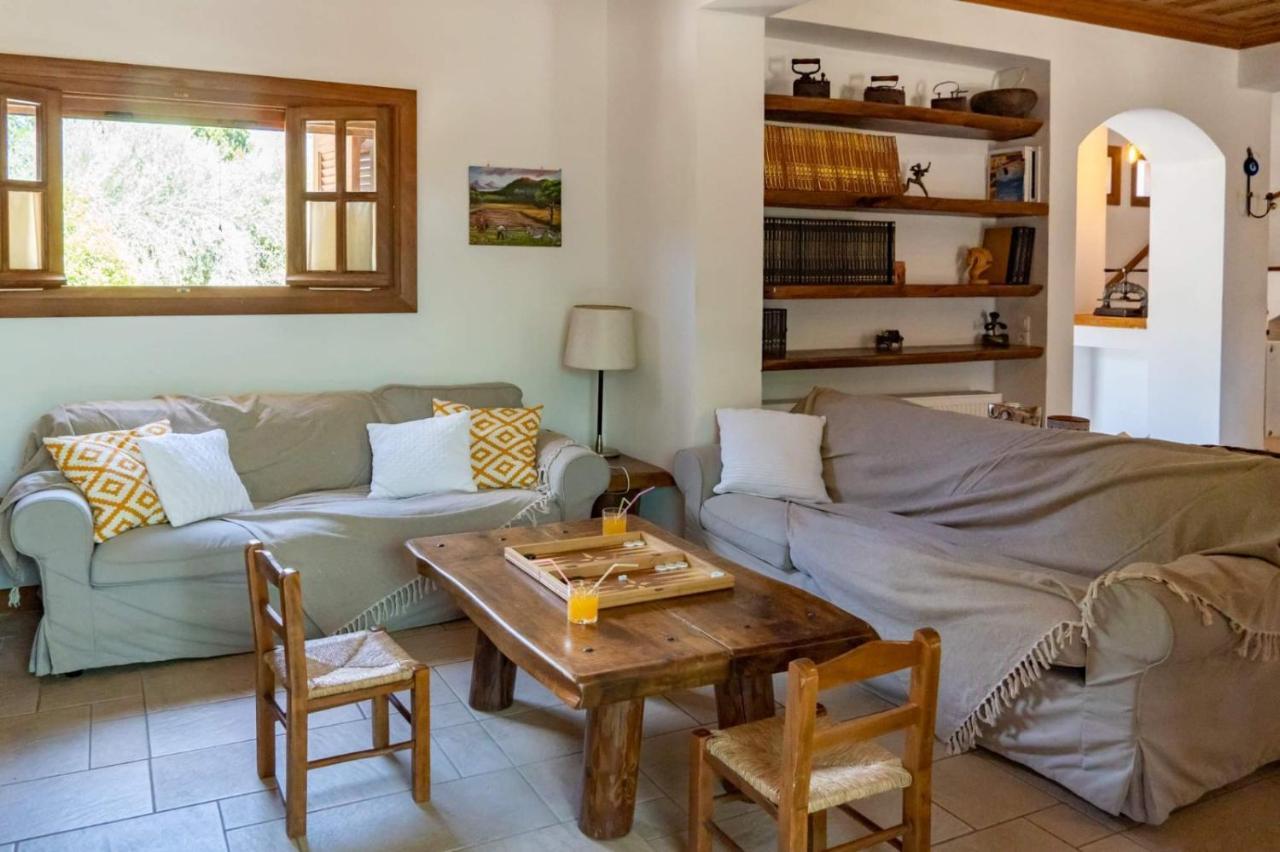 Villa Platanos à Vasilikí Extérieur photo